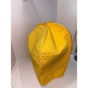 Quilted Kitchen Appliance Cover Yellow Padded Dust Protector Vintage